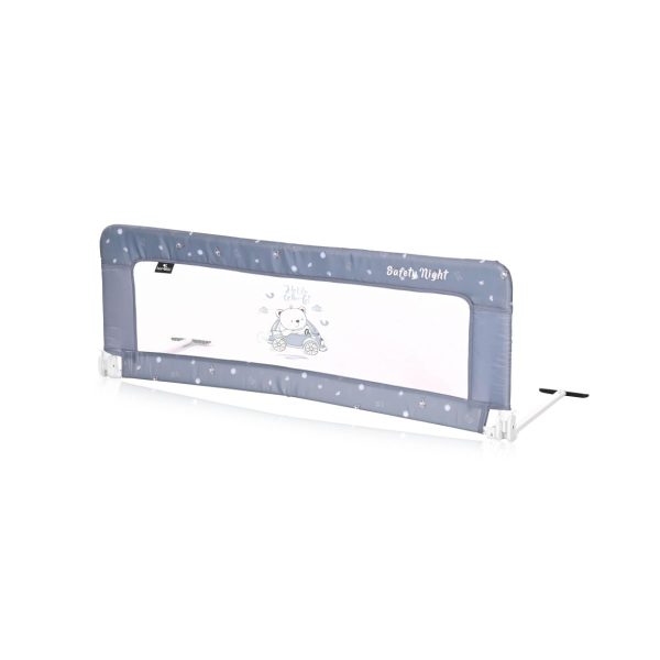 Bariera reglabila protectie pat, Lorelli, Safety Night, Silver Blue Car