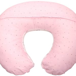 Perna multifunctionala Happy, 140 cm, husa detasabila, Lorelli, Pink Moons Stars