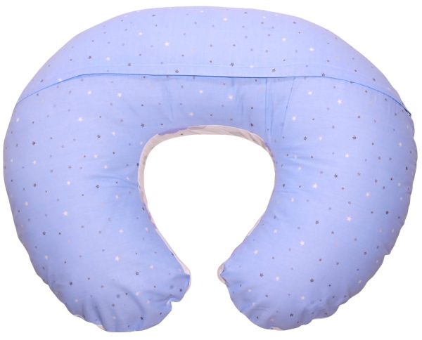 Perna multifunctionala Happy, 140 cm, husa detasabila, Lorelli, Blue Moons Stars