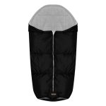Sac termic de iarna pentru carucior, Lorelli, impermeabil, captuseala polar fleece, Black