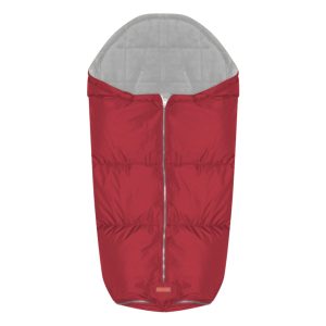 Sac termic de iarna pentru carucior, Lorelli, impermeabil, captuseala polar fleece, Red