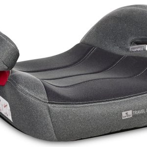 Inaltator auto cu Isofix Lorelli Travel Luxe, 15-36 Kg, Black Grey
