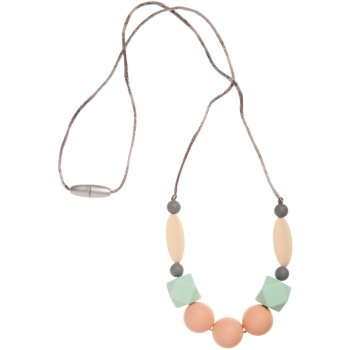 Biberschatz Bite Beads Romanzo Rosa mărgele pentru dentiție