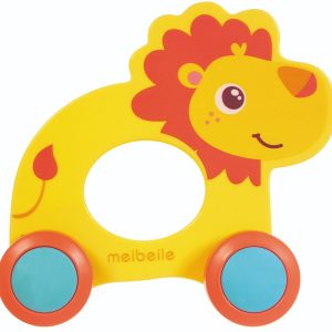 Jucarie bebelusi BamBam, Leu cu roti