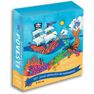 Editura DPH, Inventeaza povesti - Aventuri in ocean, 30+ jocuri distractive de matematica