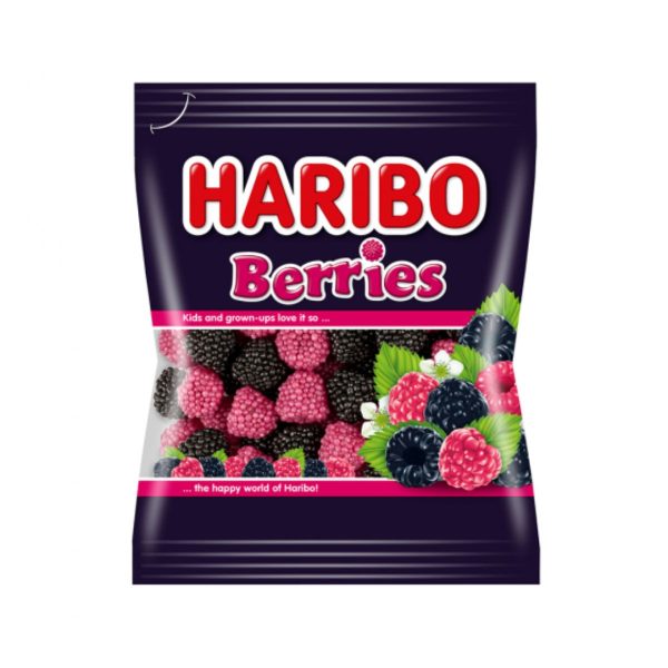Jeleuri Haribo, Berries (mure), 100 g