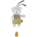 BABY FEHN fehnNATUR Musical Bear jucărie suspendabilă contrastantă cu melodie