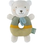 BABY FEHN Soft Ring Rattle Bear jucărie zornăitoare