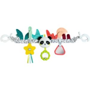 BABY FEHN DoBabyDoo Pram Chain Panda jucărie suspendabilă contrastantă