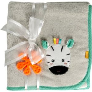 BABY FEHN DoBabyDoo Cuddleblanket Zebra pled pentru dentiție