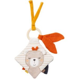 BABY FEHN fehnNATUR Soft Book Donkey & Teddy carte educativă contrastantă
