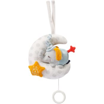 BABY FEHN Music Box Good Night jucărie suspendabilă contrastantă cu melodie