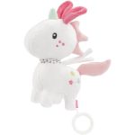 BABY FEHN Music Box Aiko & Yuki jucărie suspendabilă contrastantă cu melodie
