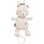 BABY FEHN Music Box Peru Bear jucărie suspendabilă contrastantă cu melodie