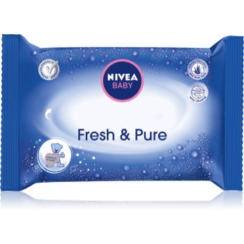 Nivea Baby Fresh & Pure servetele pentru curatare cu aloe vera