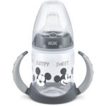 NUK First Choice Mickey Mouse cană pentru antrenament cu mânere