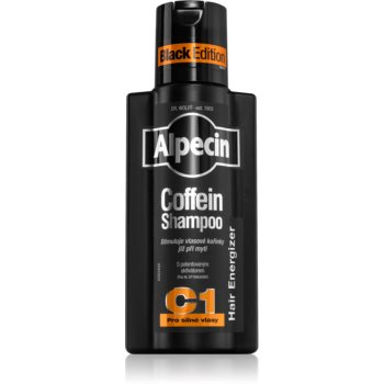 Alpecin Coffein Shampoo C1 Black Edition sampon pe baza de cofeina pentru barbati pentru stimularea creșterii părului