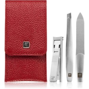 Zwilling Twinox Red Set de manichiură (cu sac)