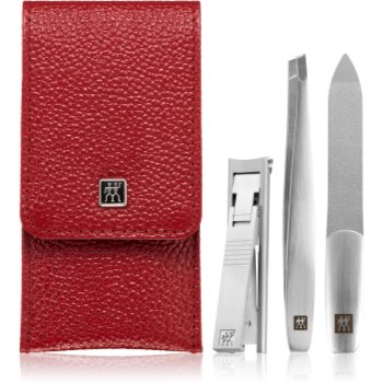 Zwilling Twinox Red Set de manichiură (cu sac)