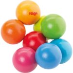 Haba Wooden Rattle Balls jucărie zornăitoare din lemn