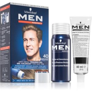 Schwarzkopf Men Perfect Anti-Grey Color Gel gel tonifiant pentru păr