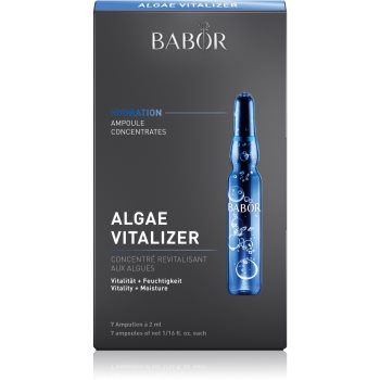 BABOR Ampoule Concentrates Algae Vitalizer ser facial vitalizant cu efect de hidratare