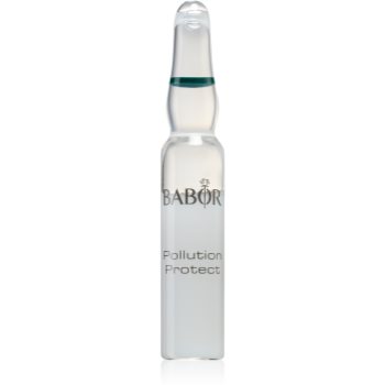 BABOR Ampoule Concentrates Pollution Protect ser regenerator pentru protecție împotriva poluării externe