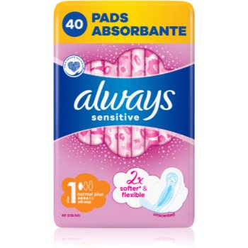 Always Sensitive Normal Plus absorbante fara parfum