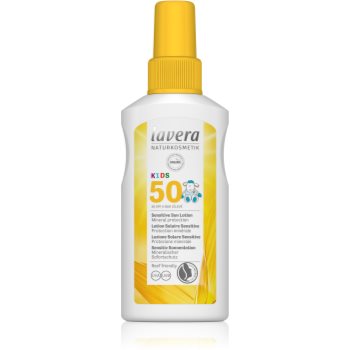 Lavera Sun Sensitiv Kids spray pentru protectie solara pentru copii SPF 50