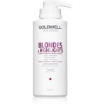 Goldwell Dualsenses Blondes & Highlights masca pentru regenerare neutralizeaza tonurile de galben