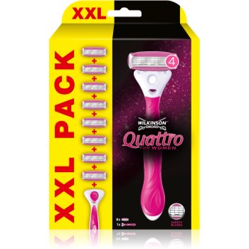 Wilkinson Sword Quattro for Women Aloe & Vit. E rezerva Lama