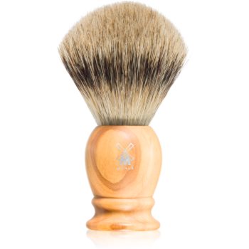 Mühle CLASSIC Silvertip Badger Olive Wood pamatuf pentru ras din par de bursuc