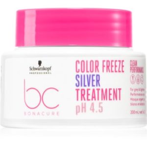 Schwarzkopf Professional BC Bonacure Color Freeze Silver masca neutralizeaza tonurile de galben
