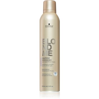Schwarzkopf Professional Blondme Blonde Wonders șampon uscat cremos pentru parul blond cu suvite