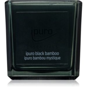ipuro Essentials Black Bamboo lumânare parfumată