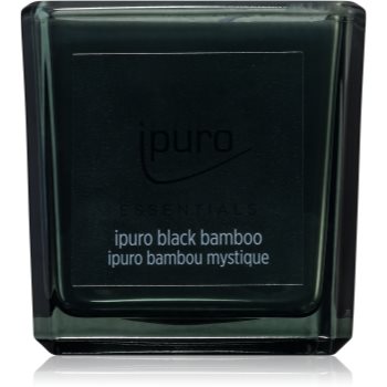 ipuro Essentials Black Bamboo lumânare parfumată