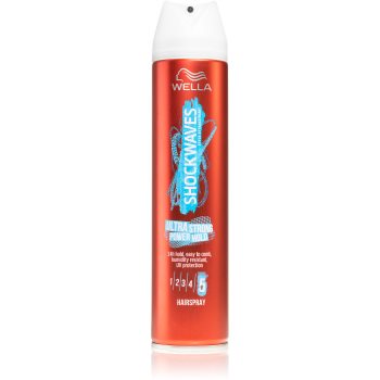Wella Shockwaves Ultra Strong Power Hold fixativ pentru păr cu fixare foarte puternică