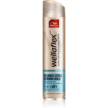 Wella Wellaflex Flexible Extra Strong fixativ cu fixare puternică
