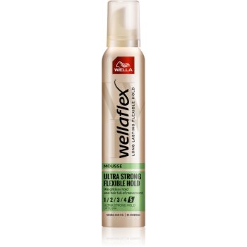Wella Wellaflex Flexible Ultra Strong spuma fixare ultra-puternica