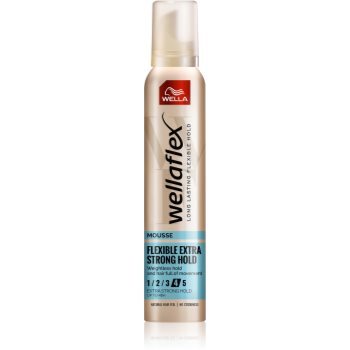 Wella Wellaflex Flexible Extra Strong spuma cu fixare foarte puternica