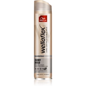 Wella Wellaflex Shiny Hold fixativ pentru păr cu fixare foarte puternică pentru stralucire
