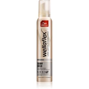 Wella Wellaflex Shiny Hold spuma pentru stralucire