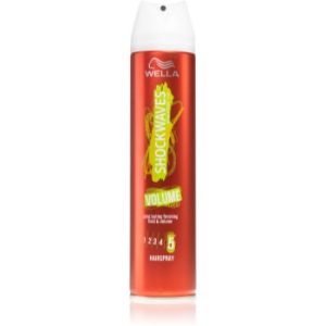 Wella Shockwaves Volume fixativ pentru păr cu fixare foarte puternică pentru volum