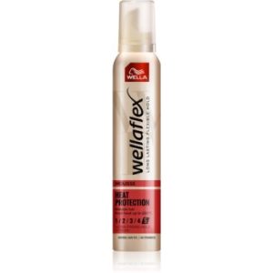 Wella Wellaflex Heat Protection spuma pentru modelarea termica a parului