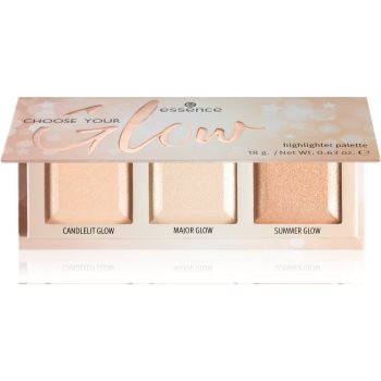 Essence Choose Your Glow paletă de iluminatoare