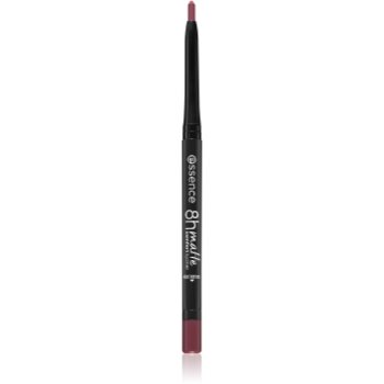 Essence 8h Matte Comfort dermatograf mat de buze cu ascutitoare