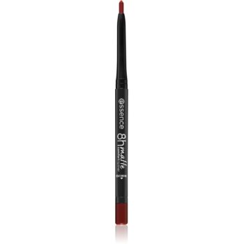 Essence 8h Matte Comfort dermatograf mat de buze cu ascutitoare