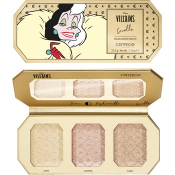 Catrice Disney Villains Cruella paletă de iluminatoare