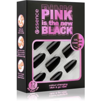 Essence PINK is the new BLACK pH colour changing unghii artificiale
