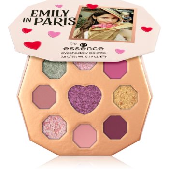 Essence Emily In Paris paletă cu farduri de ochi